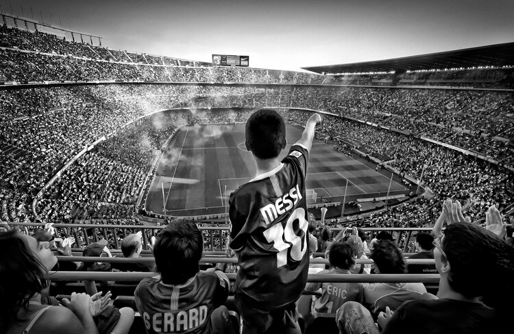 Art Photography Cathedral of Football