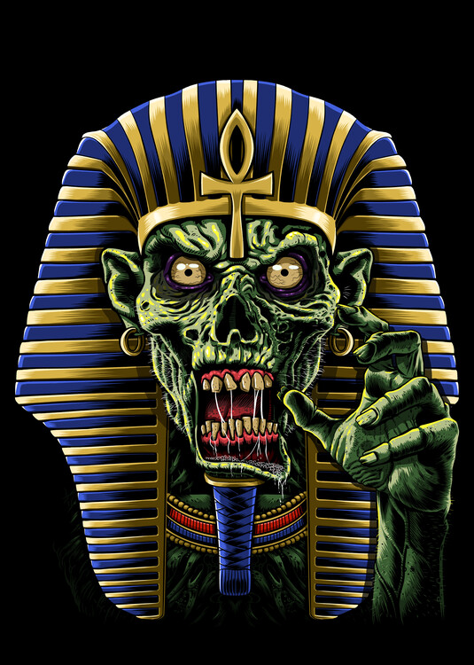 Illustration Zombie Pharaoh
