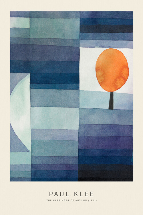 Kunstdruk The Harbinger of Autumn (Special Edition) - Paul Klee