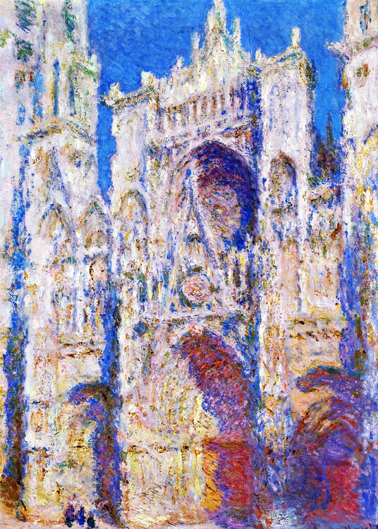 Ilustrare Monet Rouen Cathedral