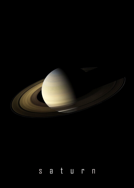 Ilustrace Planet Saturn