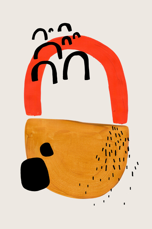Illustration Ejaaz Haniff - Orange Arch
