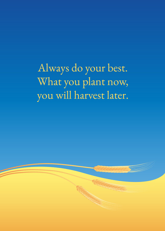 Illustration Always Do Your Best