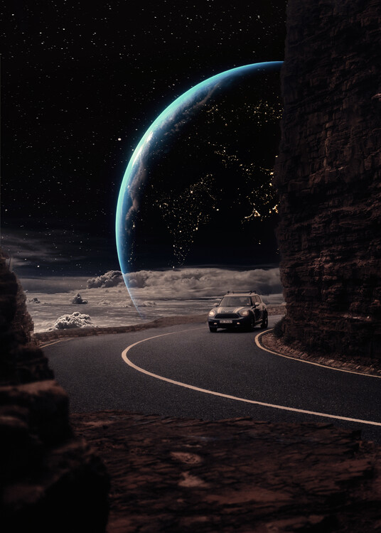 Art Photography Driving Space