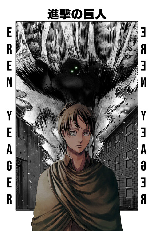 Shingeki no Kyojin—Manga Panels  Kyojin, Anime manga, Pósteres