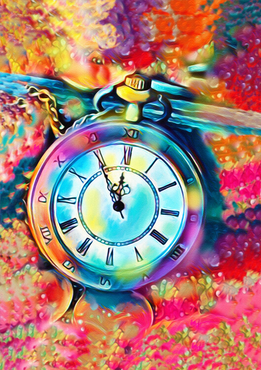 Ilustrare Il tempo che passa