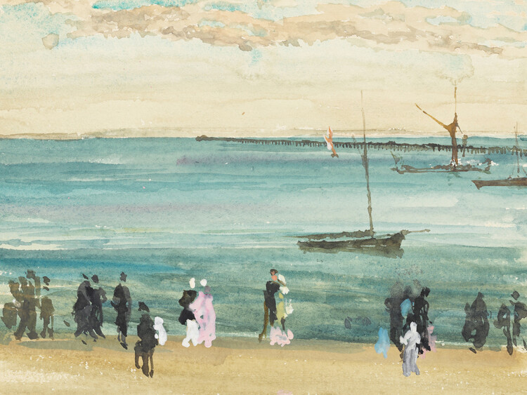 Reproducción de arte Southend Pier - James McNeill Whistler