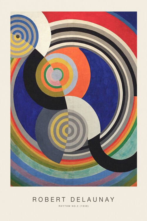 Reprodução do quadro Rhythm No.2 (Special Edition) - Robert Delaunay
