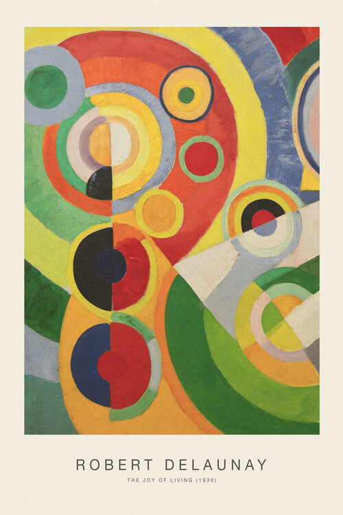 Canvas Print The Joy of Living (Special Edition) - Robert Delaunay