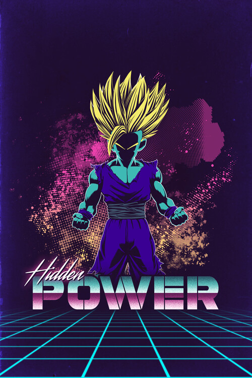 Art Poster Super Saiyan