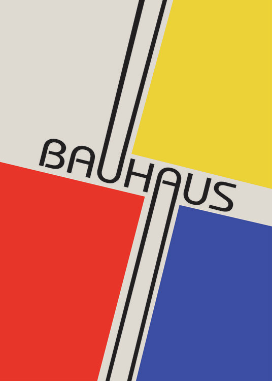 Taiteelliset kuva | Bauhaus | Europosters