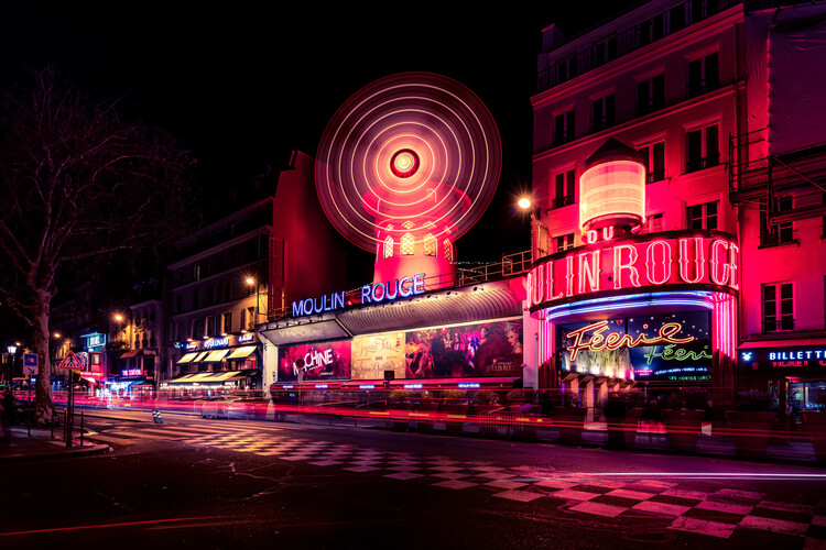 Fotografie de artă Moulin Rouge