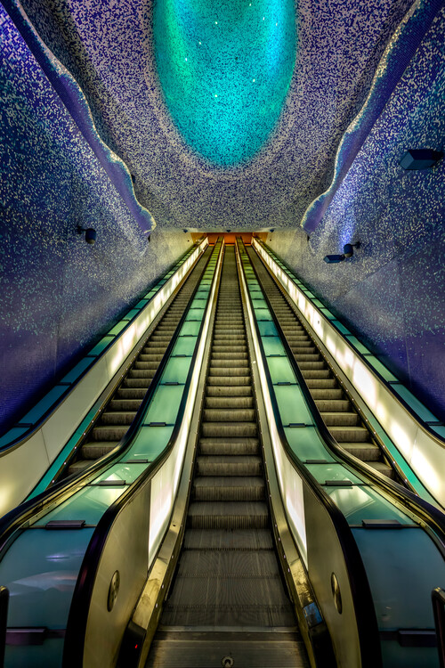 Obraz na plátně Subway Station