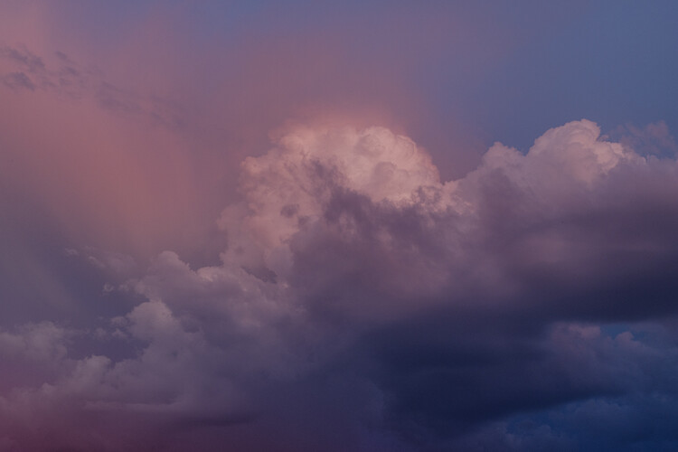 Umělecká fotografie Cotton clouds