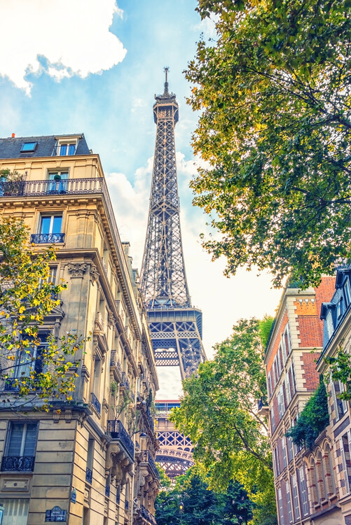 Umělecká fotografie Paris Street View