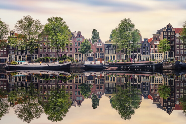 Fotografia artystyczna Amsterdam Reflection