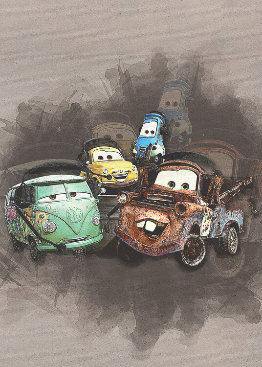 Poster CARS 2 - profiles, Wall Art, Gifts & Merchandise