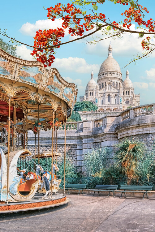 Obraz na plátně Beautiful Montmartre