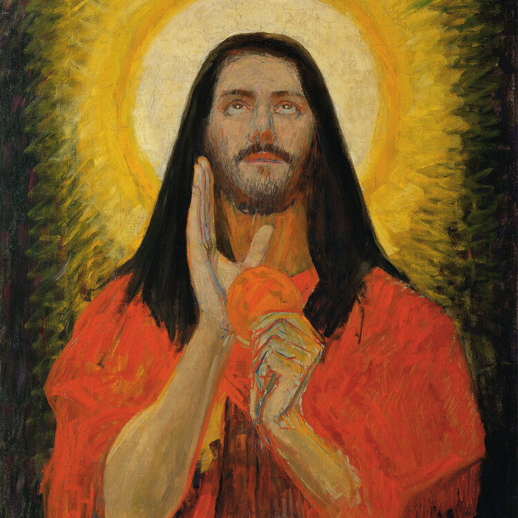 Reprodução do quadro Jesus Christ (Religious Painting) - Max / Maximilian Kurzweil