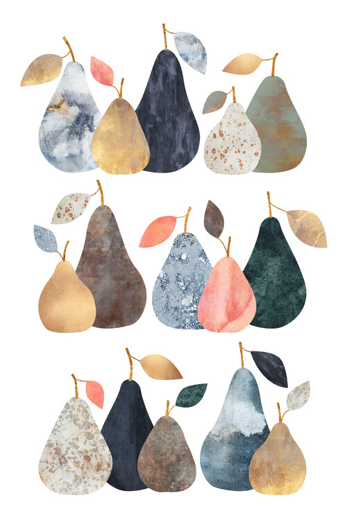 Canvas Print Pears