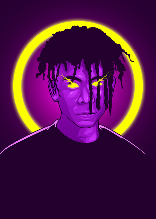 Poster de artă Iann Neon Art Rapper