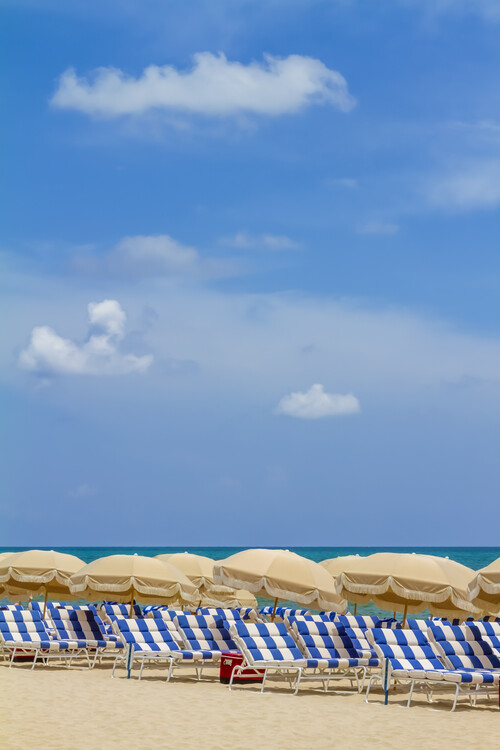 Fotografie de artă Idyllic beach scene