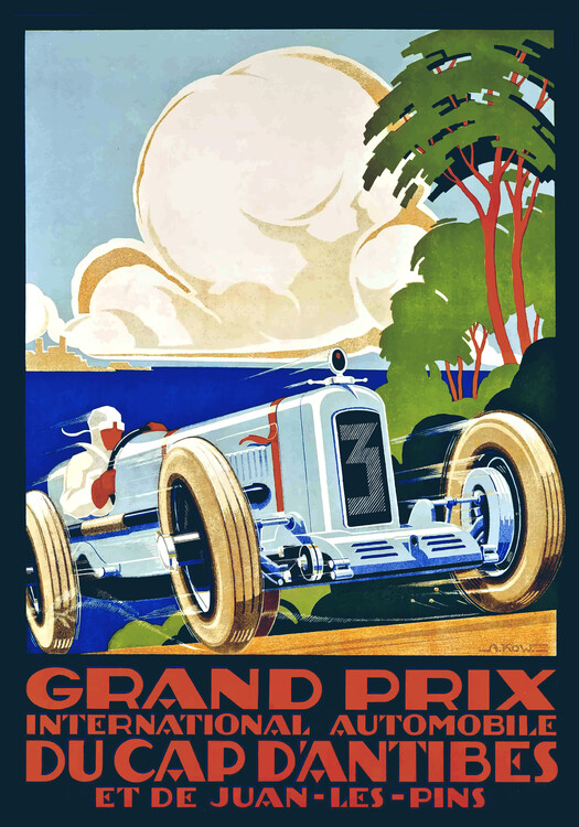 Konsttryck Race, 1929