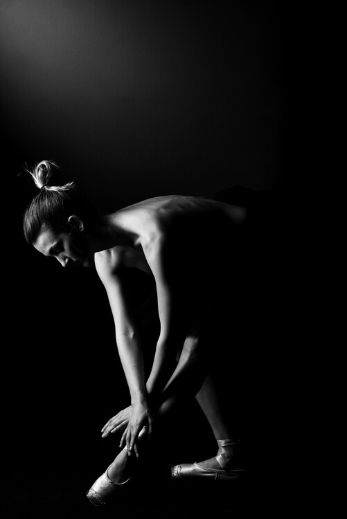 Fotografia artistica ballerina dancer posing