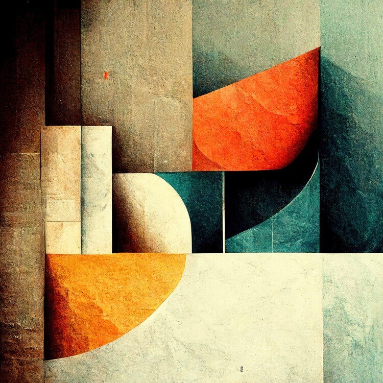 Illustration Modern abstract
