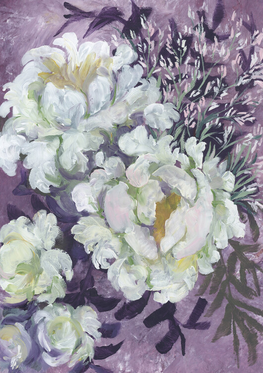 Illustration Eliany painterly bouquet