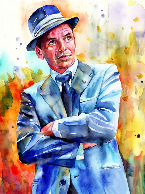 Illustration F.Sinatra Painting