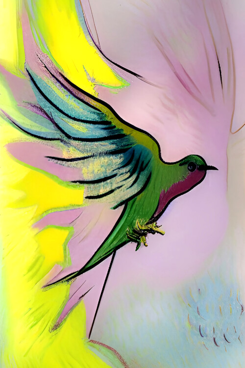Illustration Hummingbird