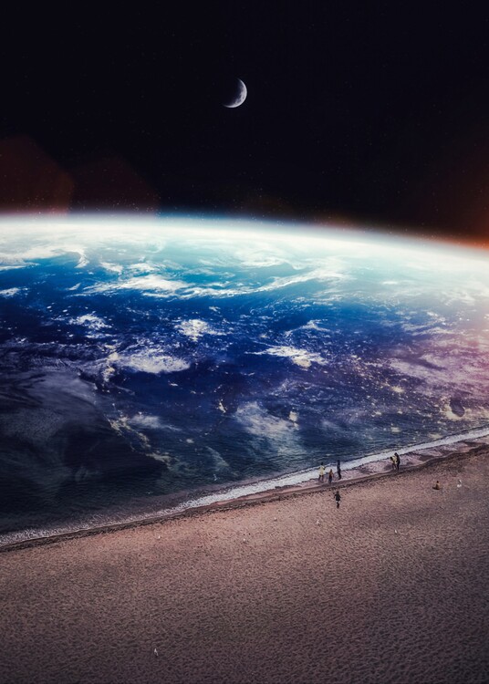 Landscape Of Earth Viewed From Space, The largest selection of gifts and  posters