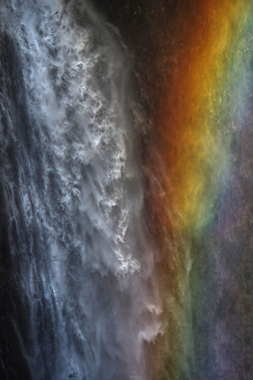 Fotografia artystyczna Rainbow Waterfall