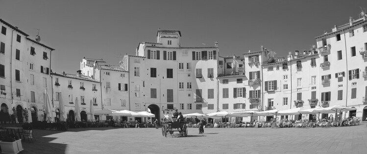 Fotografia artistica Lucca Anfiteatro Panoramica