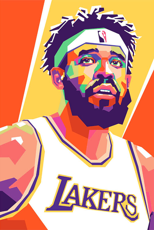 Illustration king james portrait