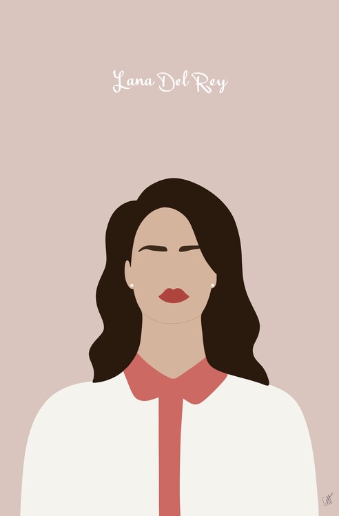 Lana Del Rey Poster by Jackson - Fine Art America