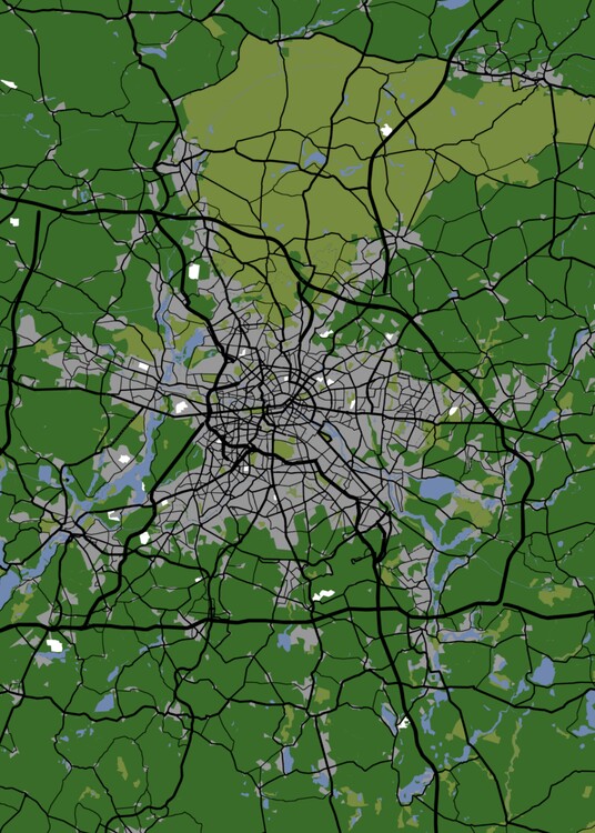 Mapa City Map Berlin