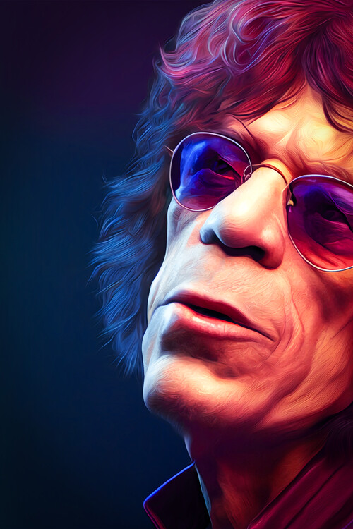 Art Poster Mick Jagger
