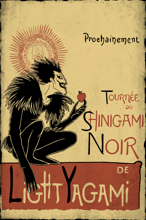 Stampa d'arte Shinigami Noir