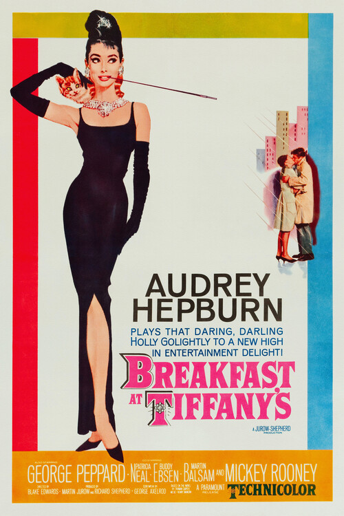 Obrazová reprodukce Breakfast at Tiffany's, 26.7x40 cm