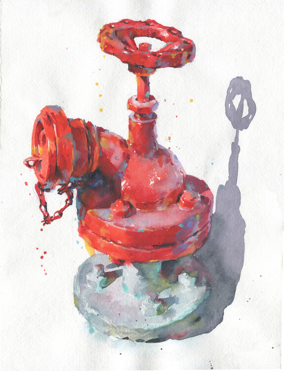 Illustration Fire hydrant