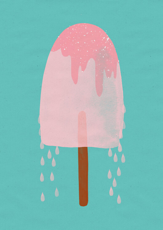 Ilustrácia Yummy Ice Cream