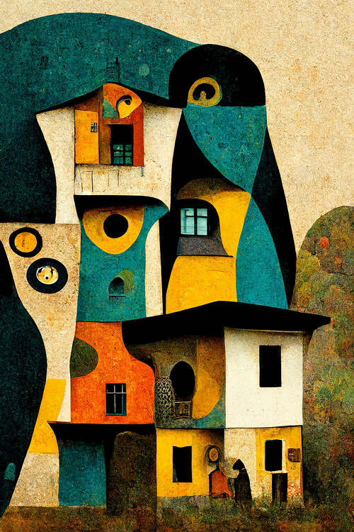 Ilustrace The Art House, Treechild, 26.7x40 cm