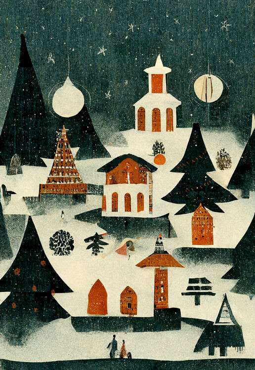 Illustration Before Christmas
