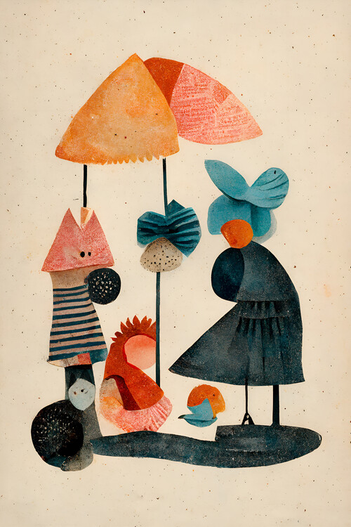 Ilustração Granny And Friends