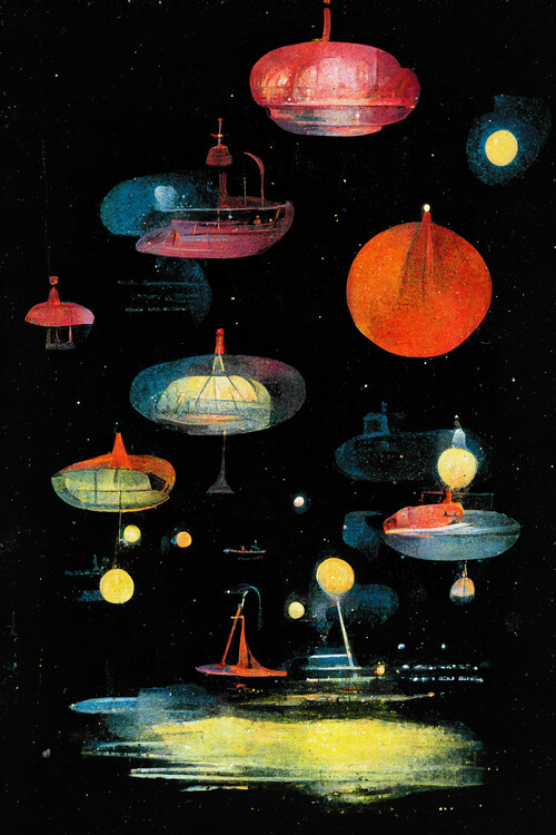 Ilustração Lanterns