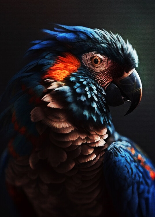 Illustration Beautiful Parrot