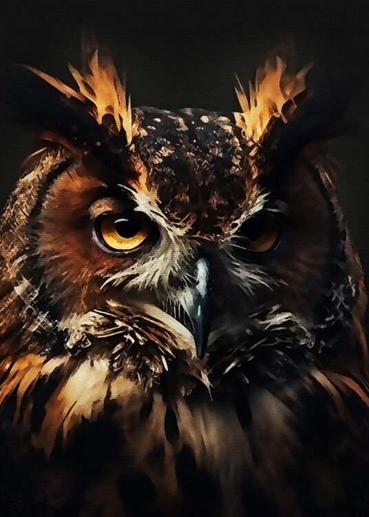 Owl 4K wallpaper download