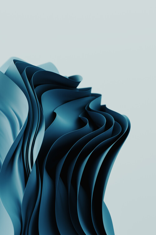 Illustration Floating fabrics